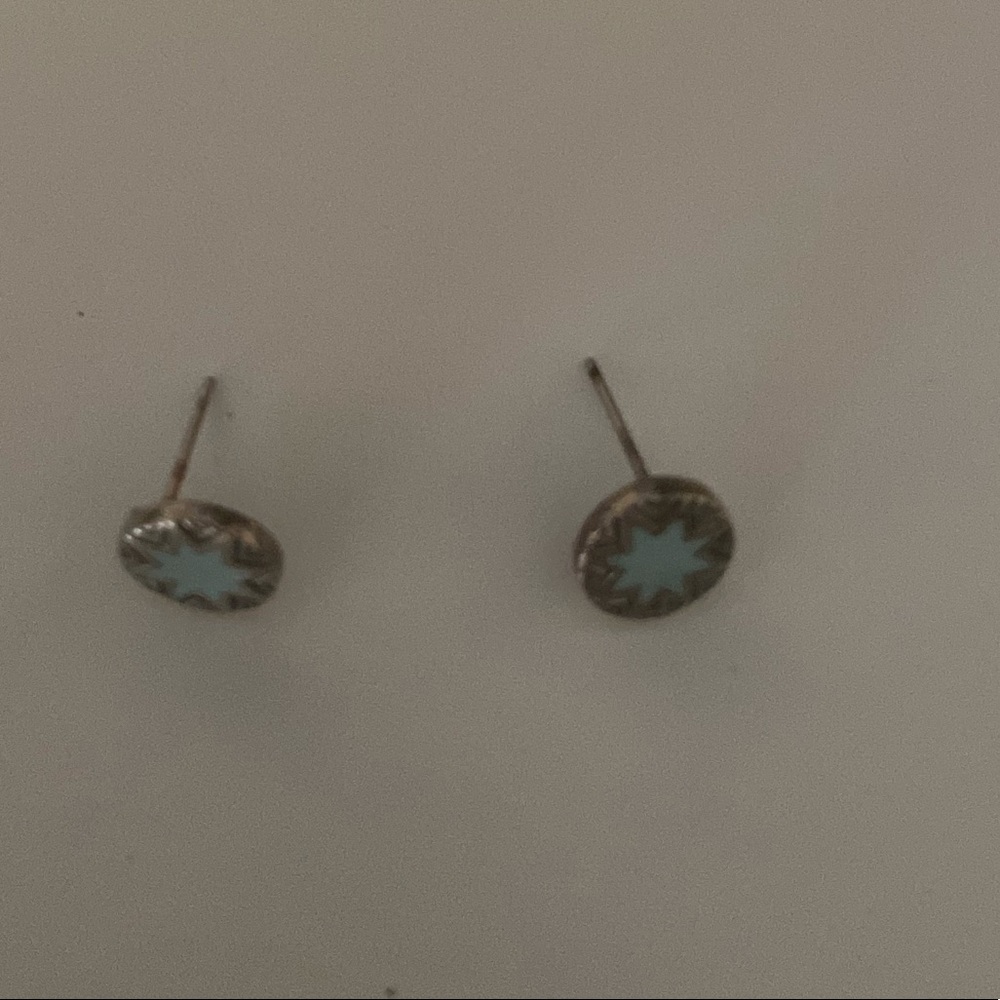House of Harlow sunburst earrings